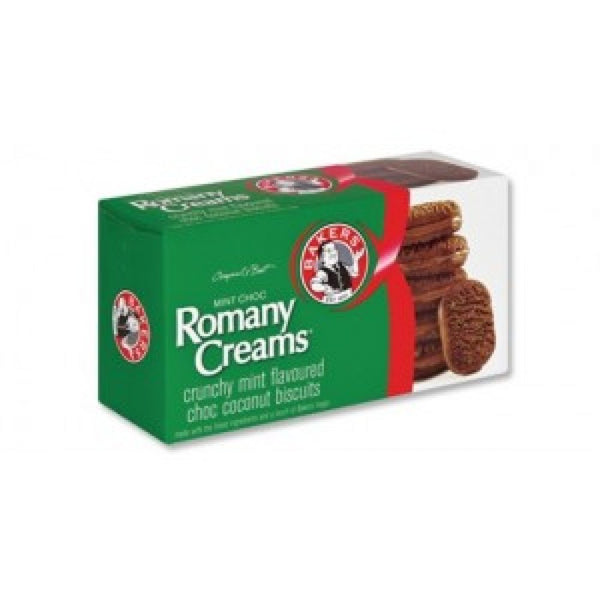Bakers Romany Creams Mint Choc 200g