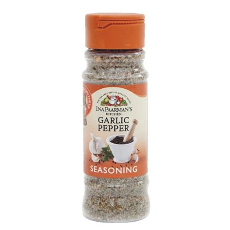 Ina Paarman Seasoning - Garlic & Pepper 200mL