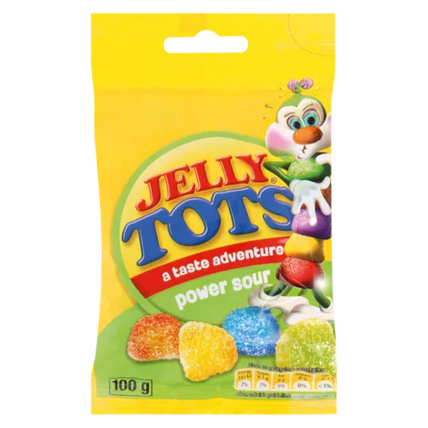 Jelly Tots Sour Power Sweets 100g