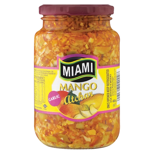 Miami Mango & Garlic Atchar 380g