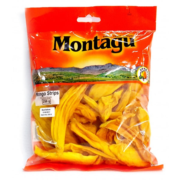 Montagu Dried Mango Strips 100g