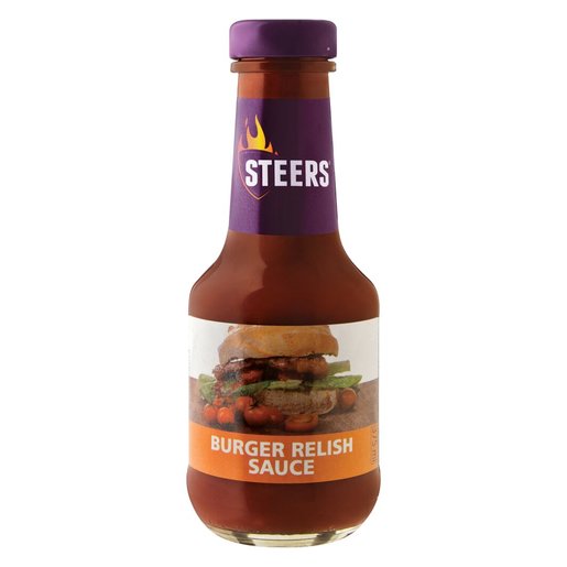 Steers Burger Relish Sauce 375ml