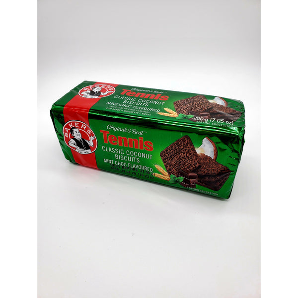 Bakers Tennis Mint Chocolate Flavoured 200g