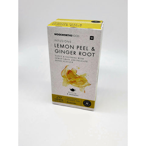 Lemon Peel & Ginger Root Tee 20s