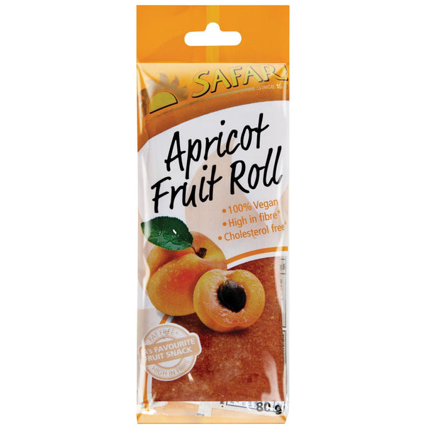 SAFARI Apricot Fruit Roll 80g