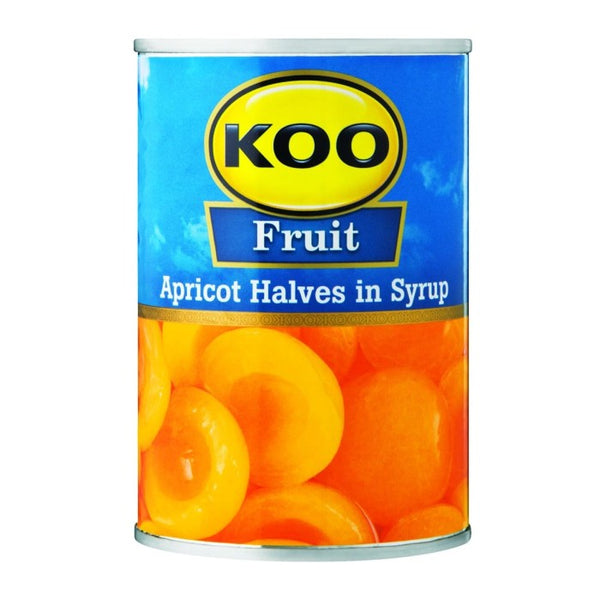 Koo Fruit - Apricot Halves in Syrup 410g
