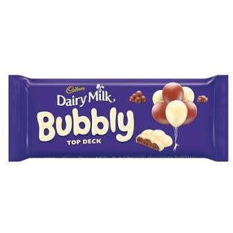 Cadbury Top Deck Bubbly Slab 150g